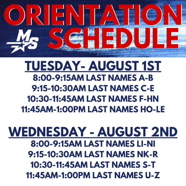 20232024 Orientation! Millard South High School Millard Public Schools